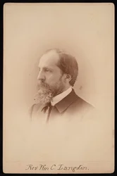 Porträt von Rev. William Chauncy Langdon, 1831-1895, ca. 1881