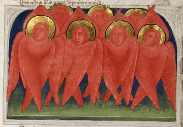 Seraphen aus Regia Carmina von Convenevole da Prato