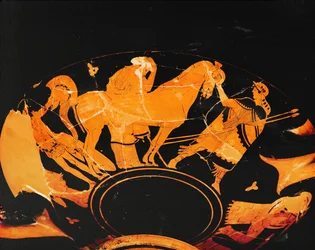 Abreise eines Kriegers