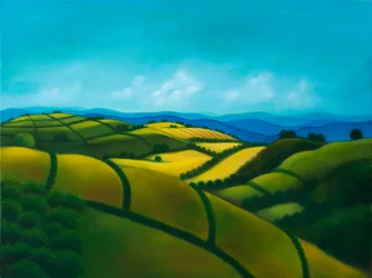 Landschaft Nr. 4: Die Bologneser Hügel, 2022