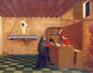 Predella des Wunders der entweihten Hostie (Detail)