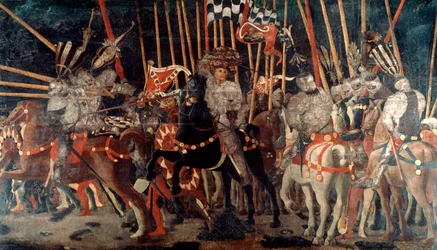 Die Schlacht von San Romano, 1432 ca. 1435-1440