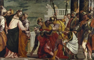 Jesus heilt den Diener eines Zenturios