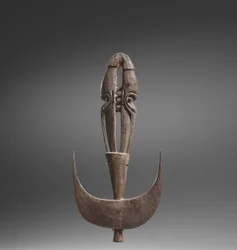 Aufhängehaken (Samban), Iatmul, Mittlerer Sepik, Papua-Neuguinea (Holz)