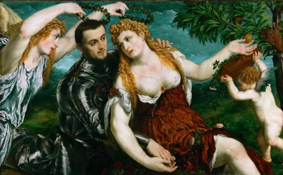 Allegorie (Mars, Venus, Victoria und Cupido)
