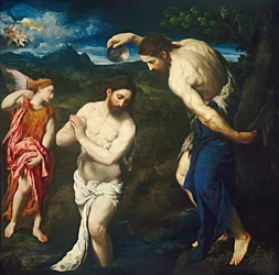 Die Taufe Christi, ca. 1535-1540