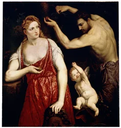 Venus und Mars mit Amor, 1550er Jahre