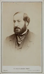Porträt von Émile Augier 1820-1889