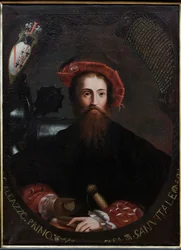 Fontanellato, Rocca Sanvitale: Porträt von Barbara Sanseverino Sanvitale, Kopie