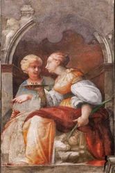 St. Lucia und St. Apollonia, ca. 1523
