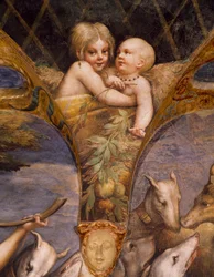 Flügellose Engel, aus dem Mythos von Diana und Aktäon