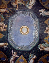 Putti und Himmelsblick, Detail