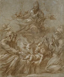 Die Geburt Christi, um 1520er Jahre