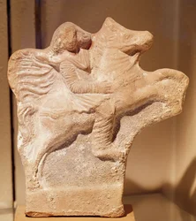 Statue eines parthischen Reiters