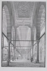 Ansicht des Heiligtums der Moschee von Moyed, Tafel 29 aus 