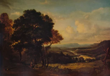 Das Tal des Tweed, um 1803