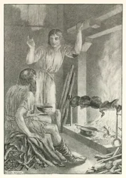 Illustration für Homers Odyssee