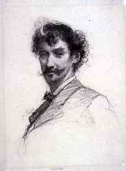 Porträt von James Abbott McNeill Whistler (1834-1903)