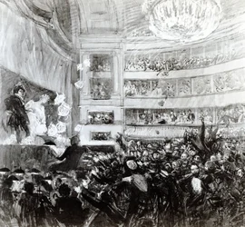 Die Schlacht von Hernani an der Comédie-Française am 25. Februar 1830, 1909
