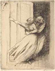 Die Vergewaltigung, ca. 1886