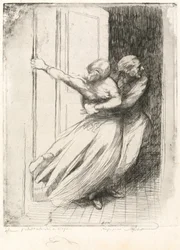 Die Vergewaltigung, ca. 1886