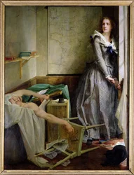 Porträt von Charlotte Corday