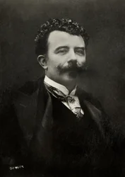 Porträt des Schriftstellers Félicien Champsaur