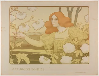 Schneebälle, ca. 1900