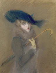 Elegante Dame