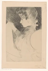 Lesende Frau