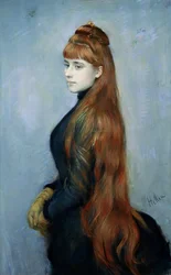 Porträt von Mademoiselle Alice Guerin
