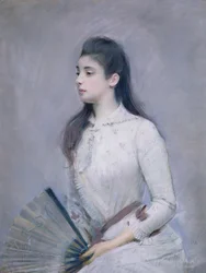 Porträt von Marie Jeanne Gouzien, 1889
