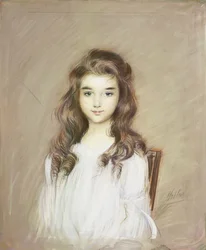 Die Tochter der Marquise von Elbe, um 1901