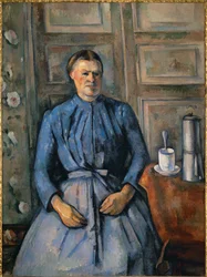 Frau mit der Kaffeekanne