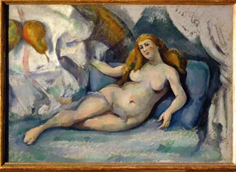 Nackte Frau