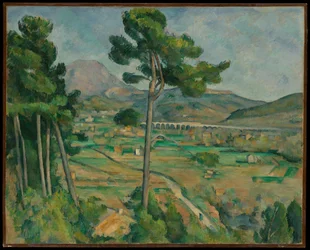 Mont Sainte-Victoire und das Viadukt des Arc-Tals