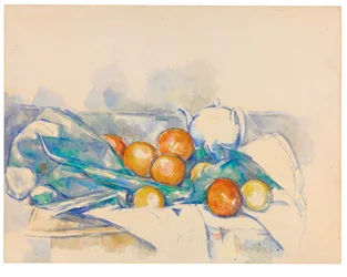 Teekanne und Orangen (La Nappe), ca. 1895-1900
