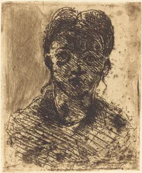 Büste eines Mädchens