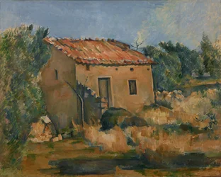 Haus in der Landschaft bei Aix-en-Provence