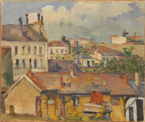 Gruppe von Häusern Les Toits, 1876-1877