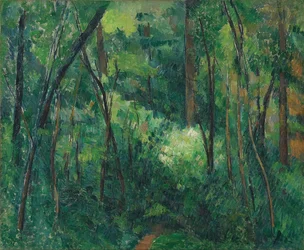 Waldinneres, ca. 1885