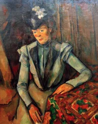 Die Dame in Blau