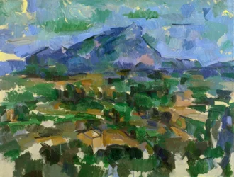 Der Berg Sainte-Victoire