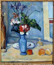Die blaue Vase
