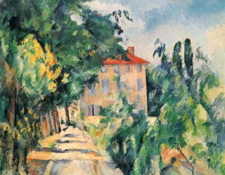 Haus mit rotem Dach (Jas de Bouffan)