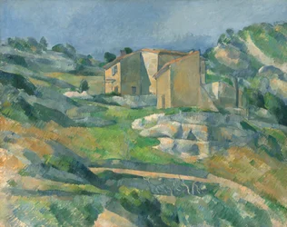 Häuser in der Provence: Das Tal von Riaux bei L