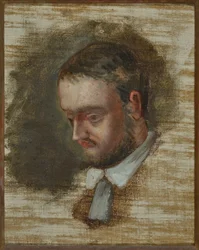 Porträt von Emile Zola