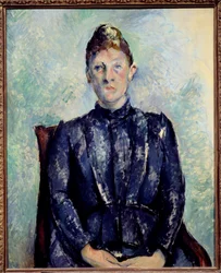 Porträt von Madame Cezanne