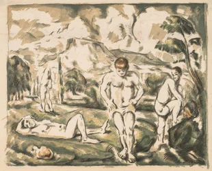 Die Badenden