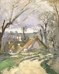 Die Hütten von Auvers, 1872-73